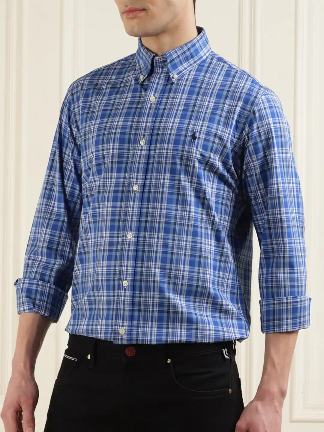 Buy Polo Ralph Lauren Checked Slim-Fit Shirt Shirts for Men