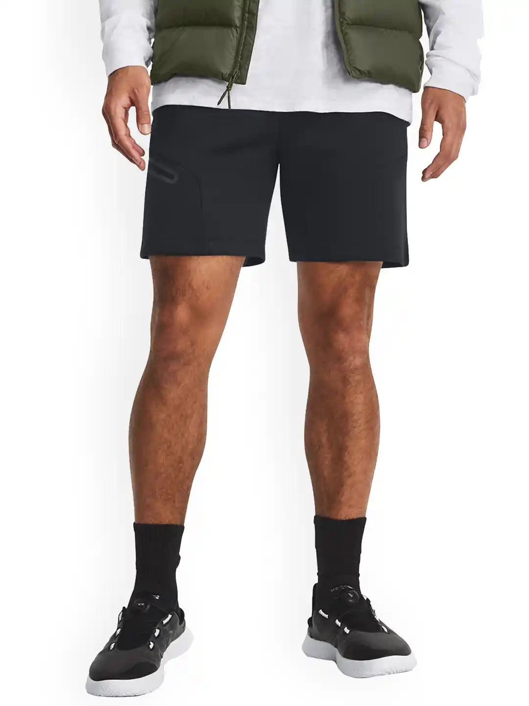 Buy UNDER ARMOUR UA Unstoppable Men Fleece Loose-Fit Shorts