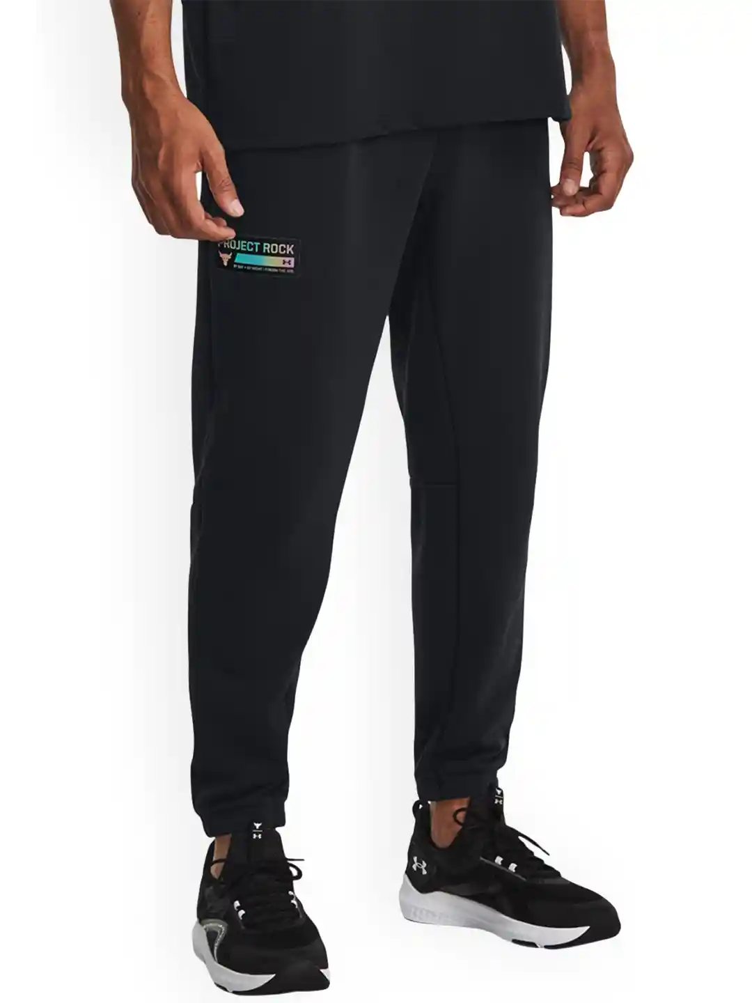 Buy UNDER ARMOUR Men Project Rock Heavyweight Terry Pants Track