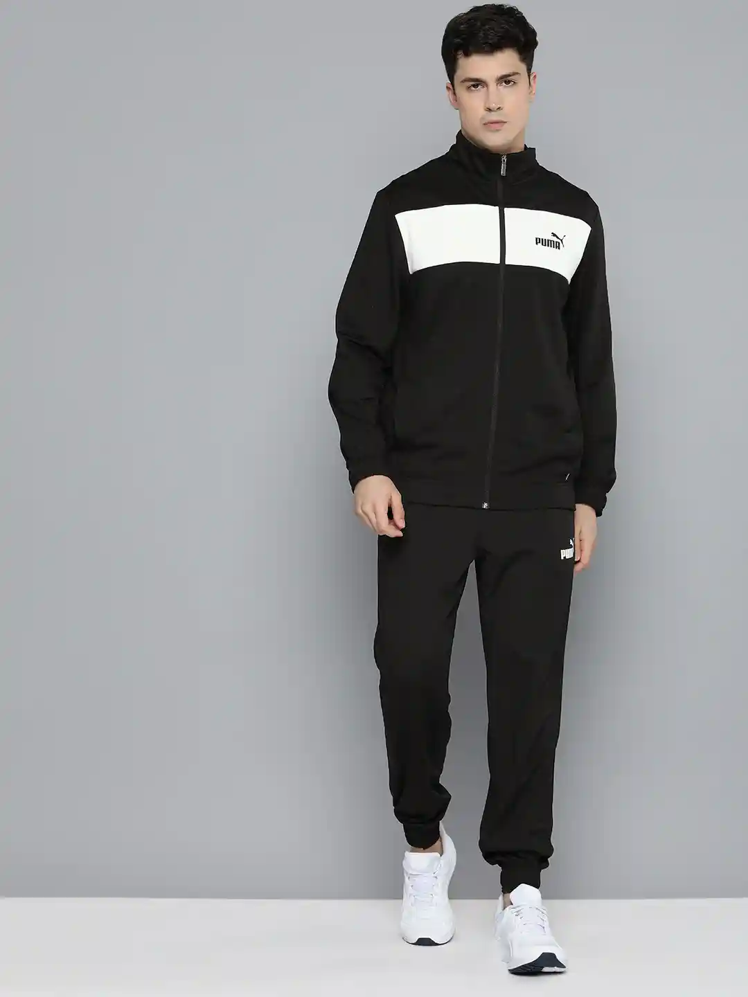 Buy Puma Men Poly Suit Long Sleeves Jacket With Joggers Tracksuit