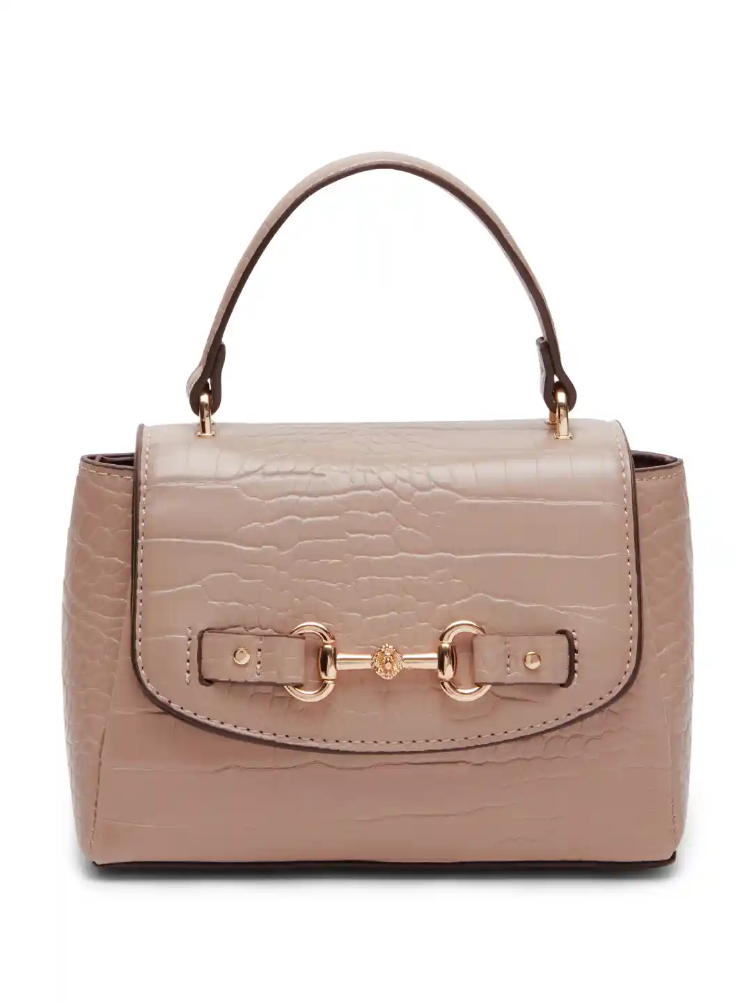 Buy ANNE KLEIN Croc-Textured Structured Satchel Handbags for