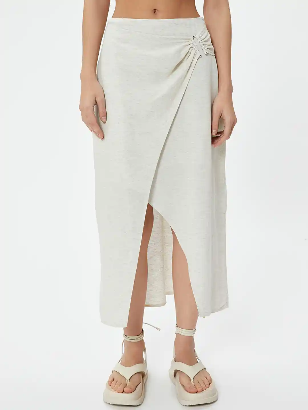 Buy Koton Wrap Midi Skirts Skirts for Women 28144624 Myntra
