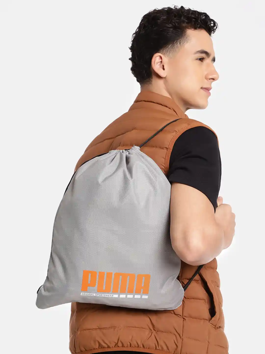 Puma Unisex Brand Logo Phase Small Gym Sack
