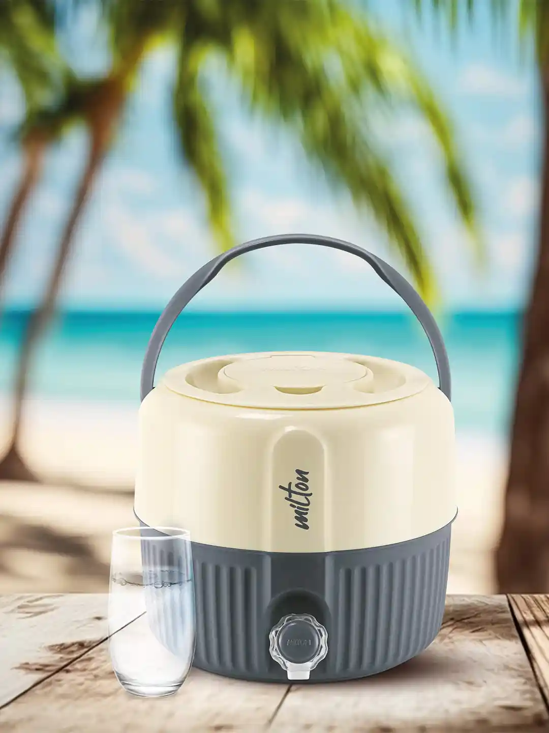 Buy Milton Grey Kool Pristine 7 Insulated Plastic Water Jug 5.25 L