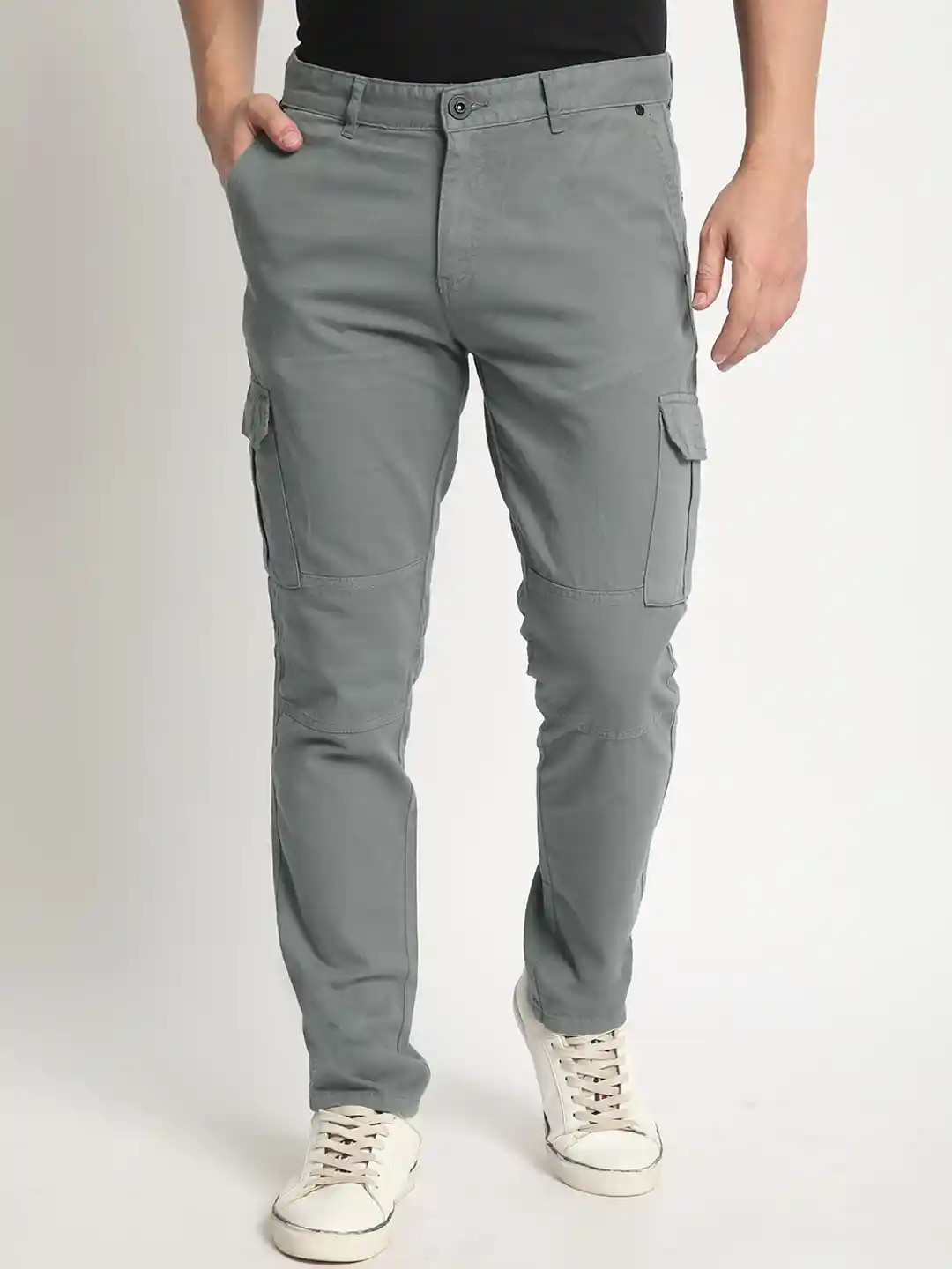 The Roadster Lifestyle Men Slim Fit Pure Cotton Cargo