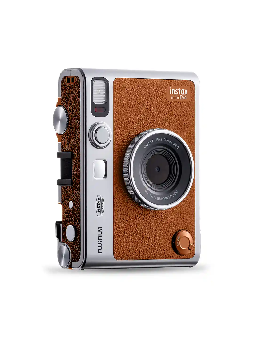 Buy FUJIFILM Brown Instax Mini Evo Hybrid Premium Edition Camera