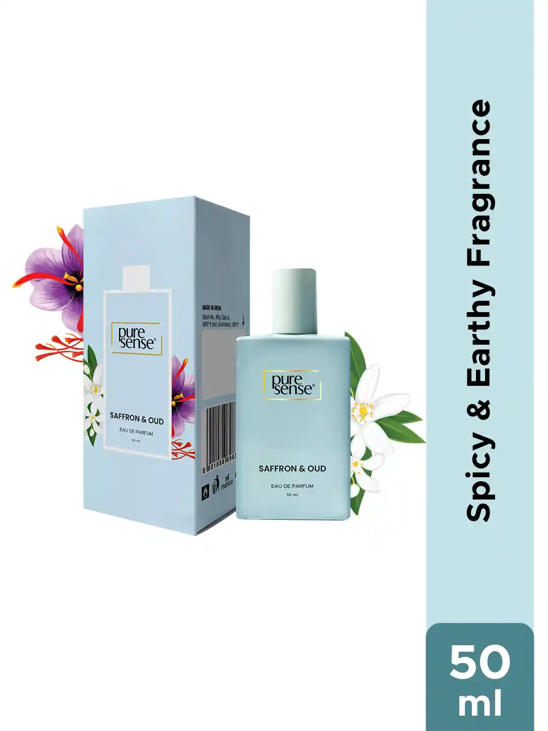 Buy Pure Sense Women Saffron Oud Long Lasting Eau De Parfum