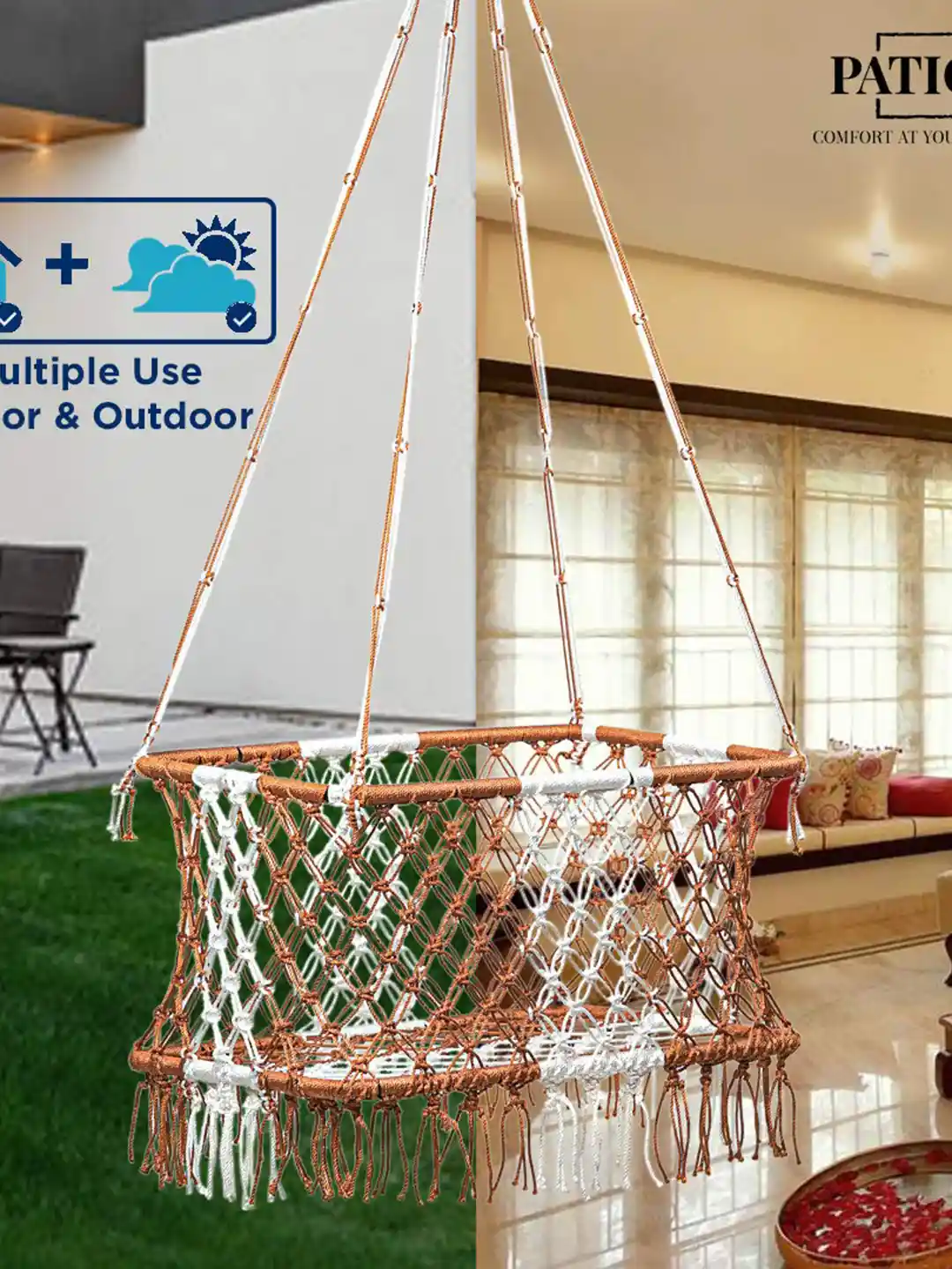 Buy Patiofy Premium Hanging Cradle For 0-2 Year Babies Cradles