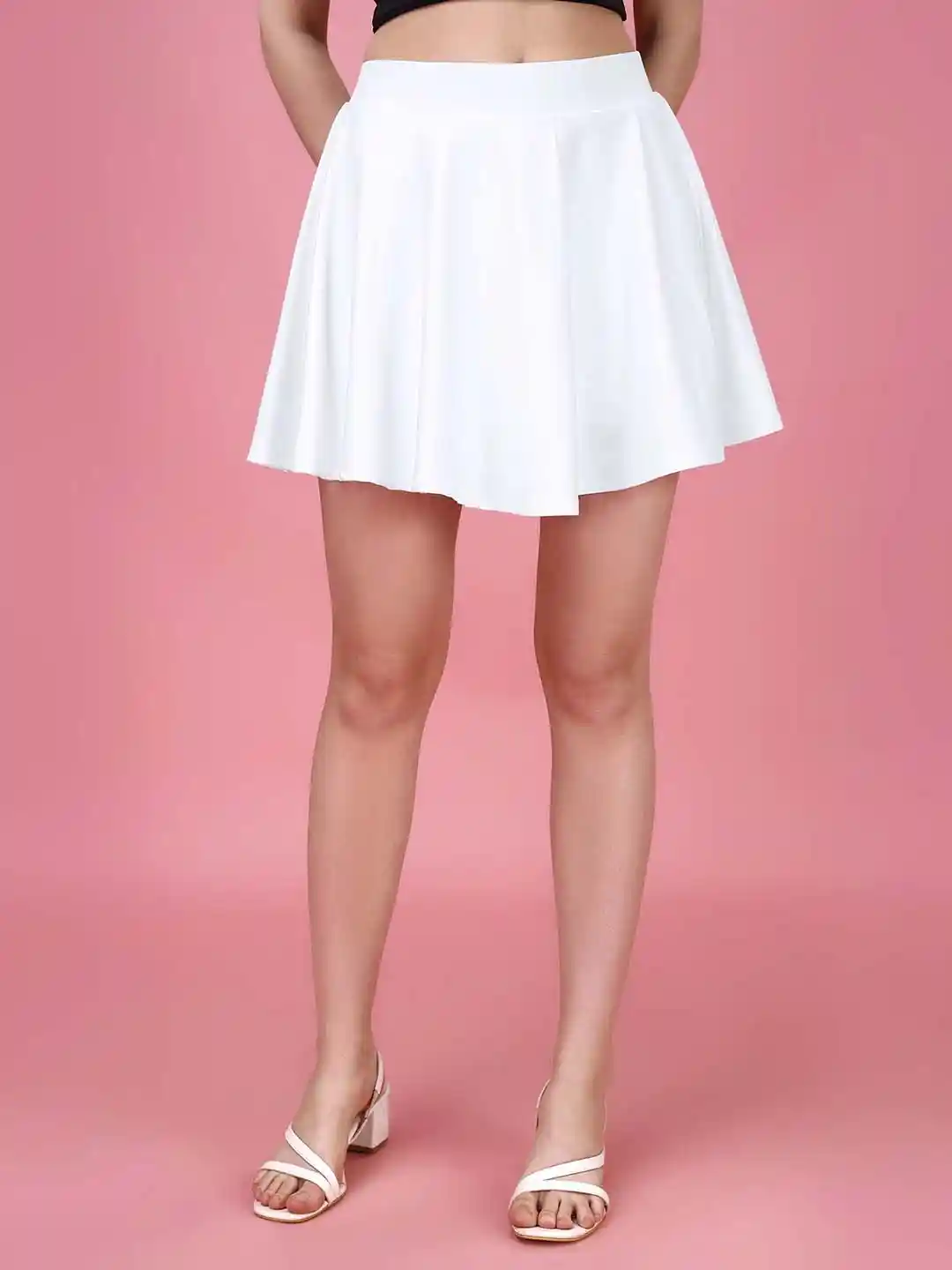 Knee Length Pink Pleated Skirt 48 Trendmalls Above Knee-Length