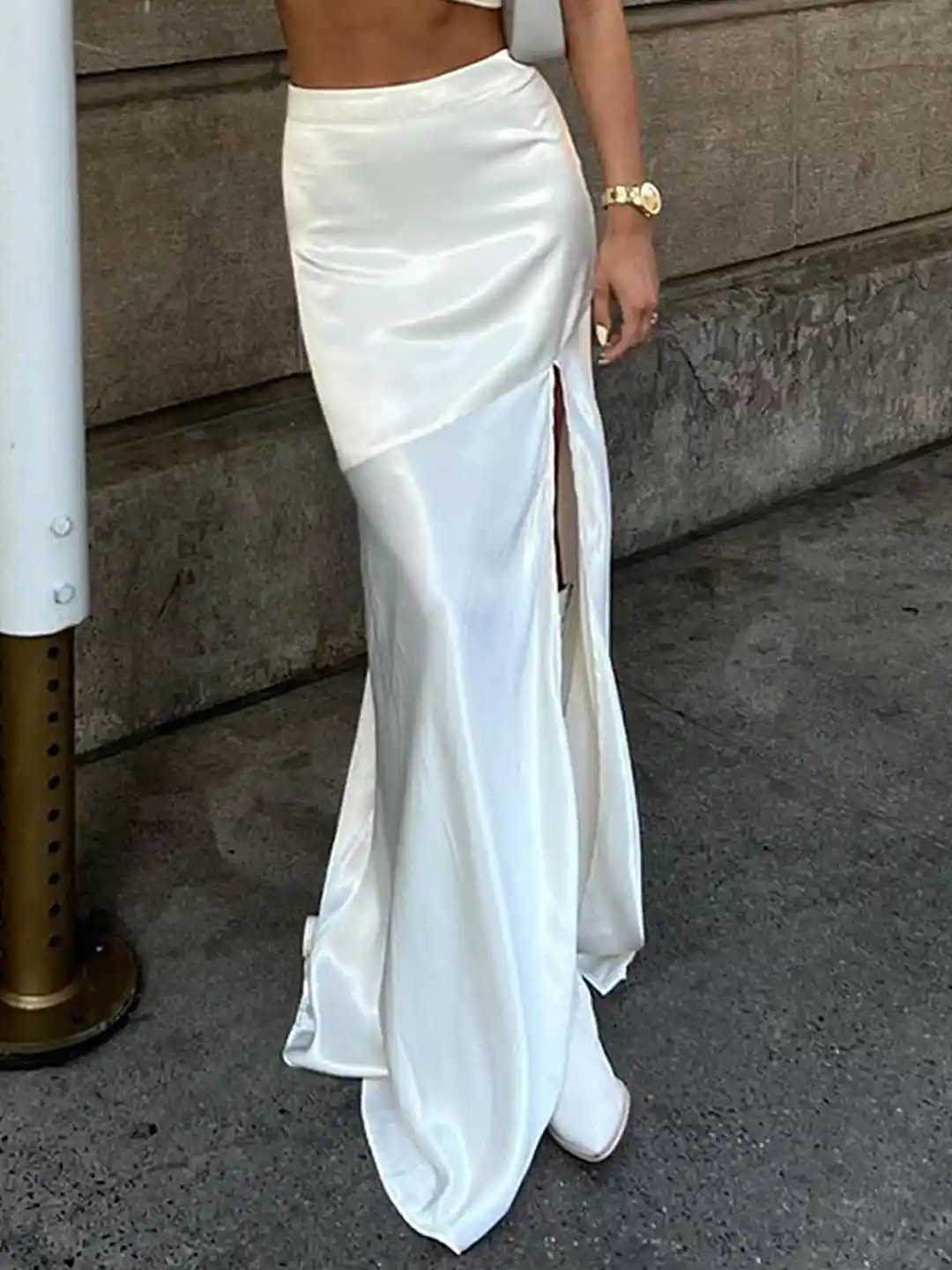 Buy LULU & SKY Maxi Mermaid Flared Skirt - Skirts for Women