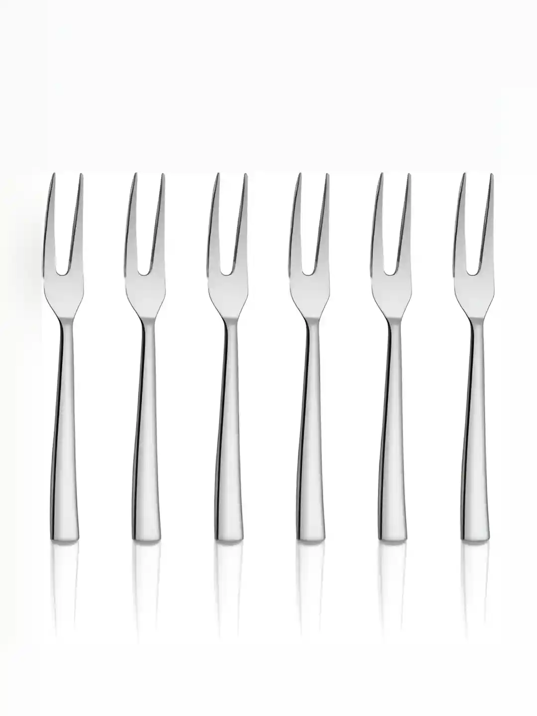 Buy Shri Sam Lotus Pieces Stainless Steel Fruit Forks Fork