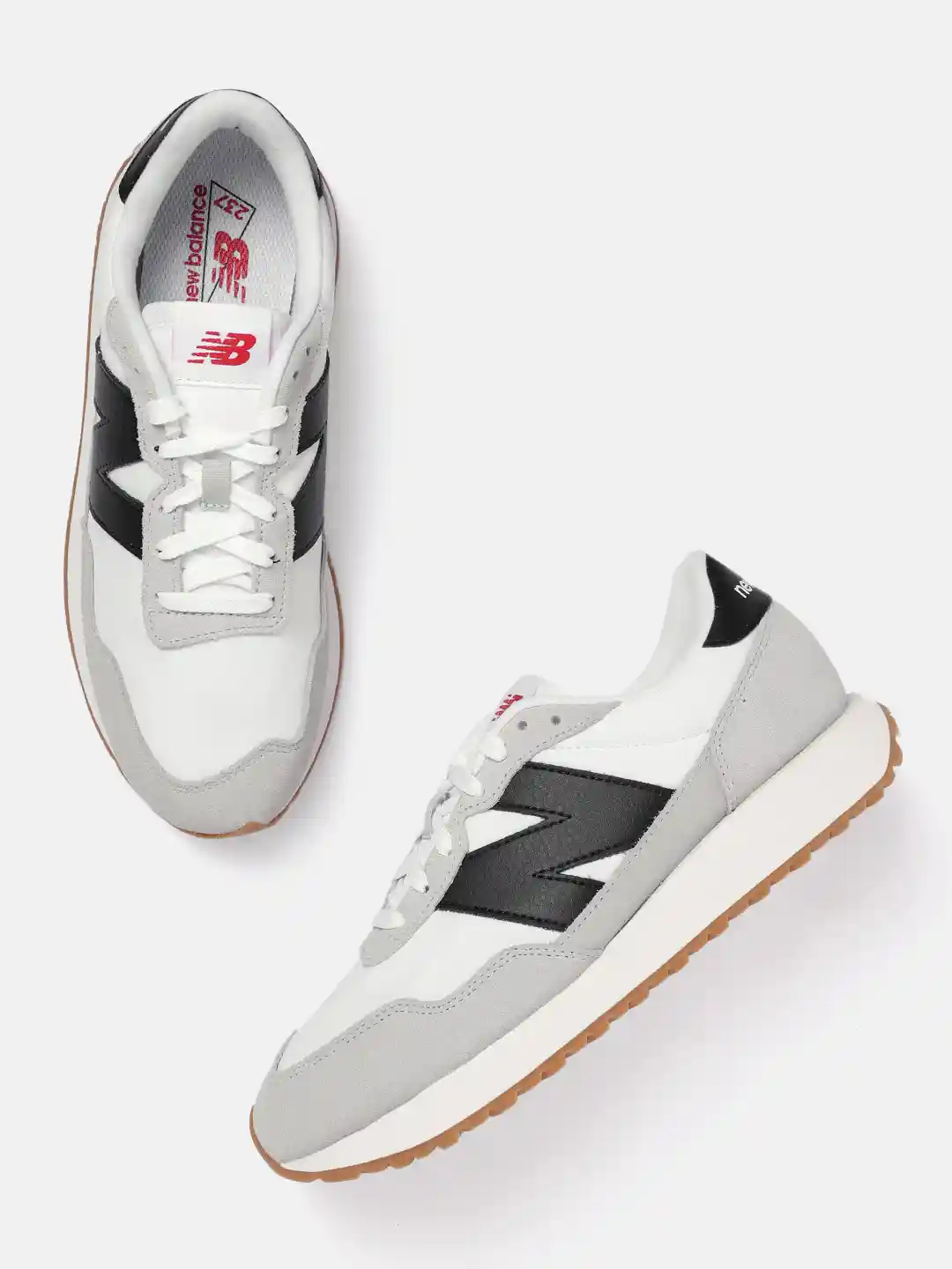 Buy New Balance Men 237 Colourblocked Round-Toe Everyday Sneakers