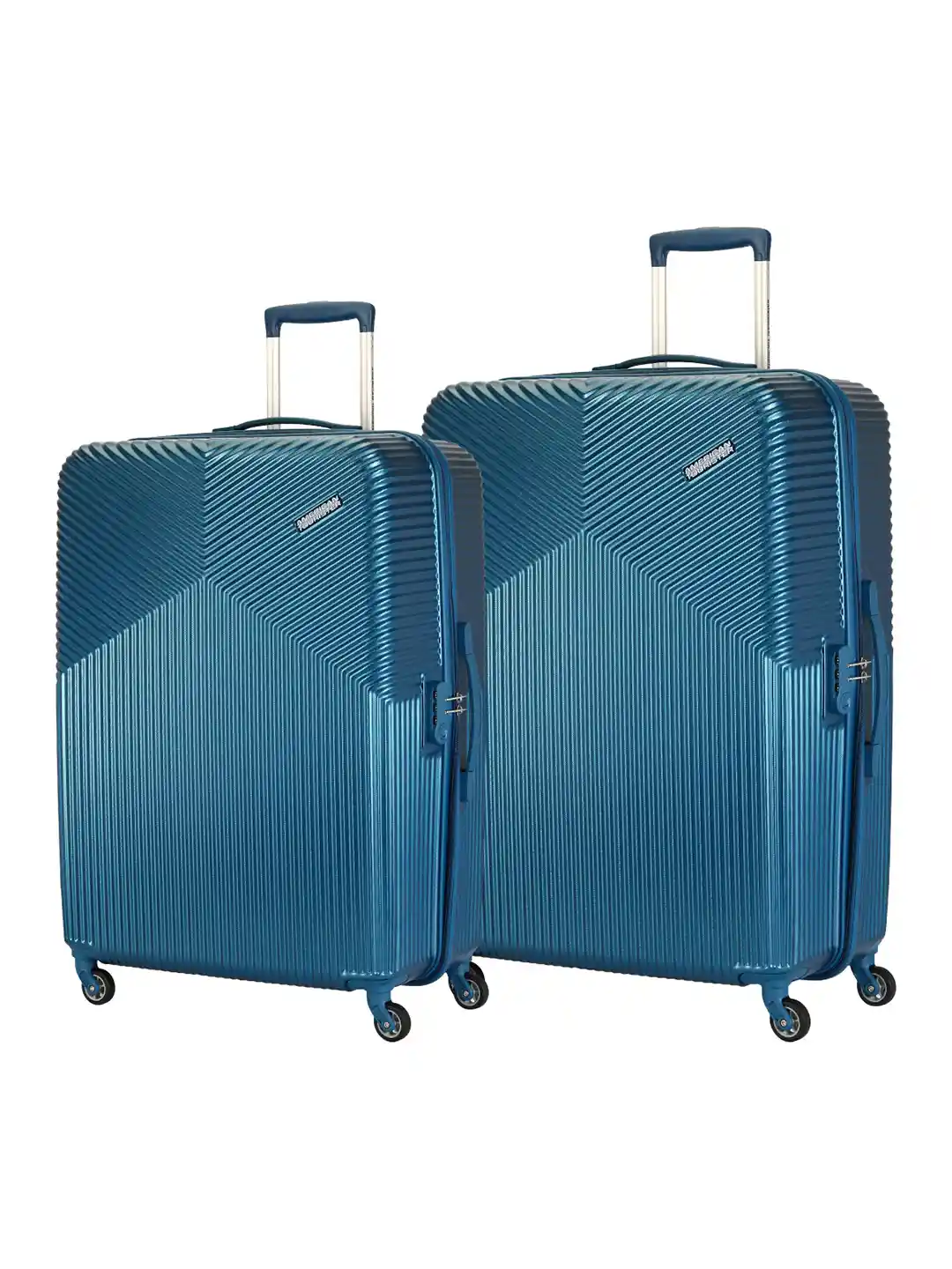AMERICAN TOURISTER Pack of Georgia Trolley Suitcases Cabin Medium