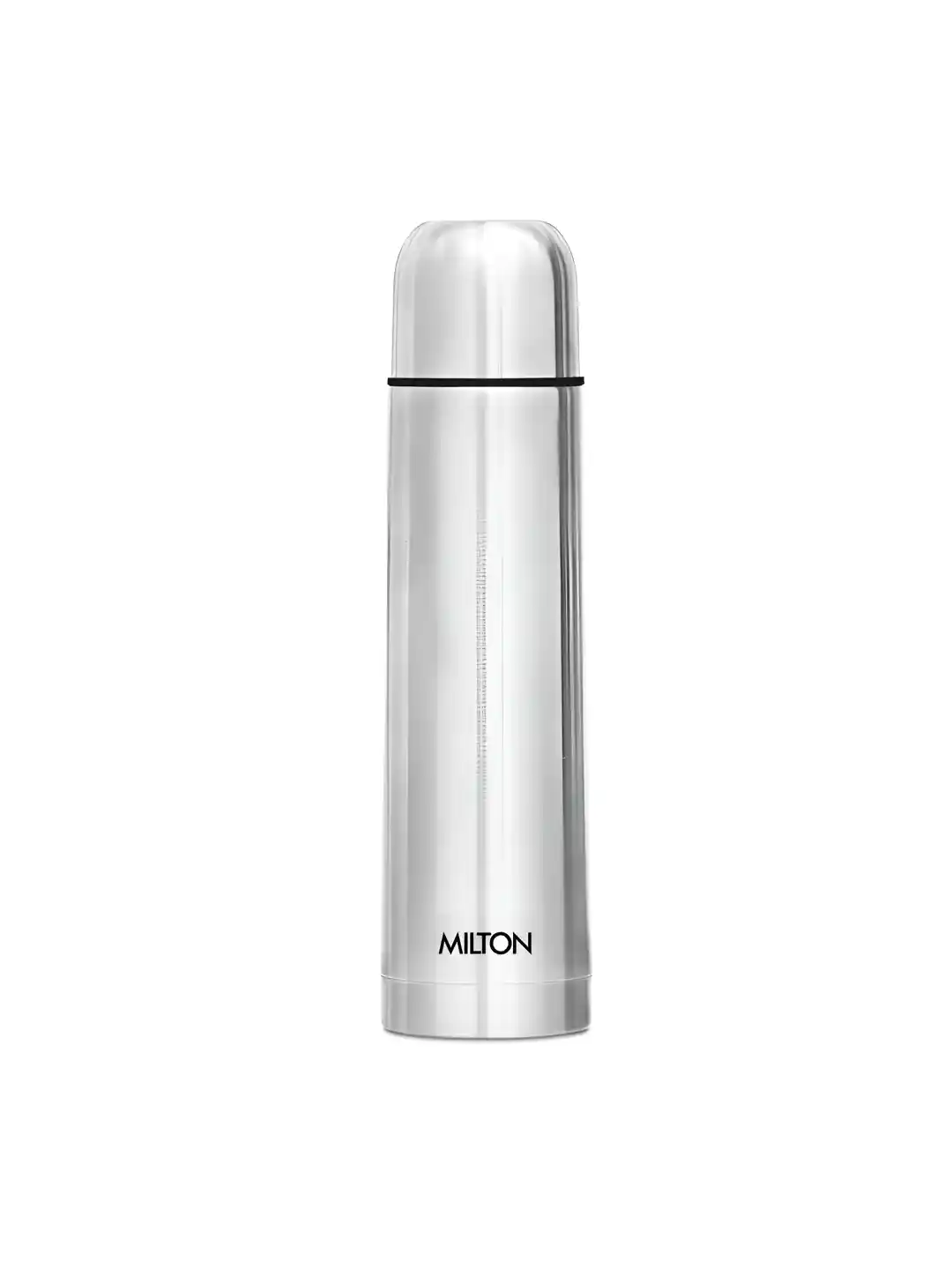 Buy Milton Eco-Flip Silver Solid Stainless Steel Spill Proof Flask