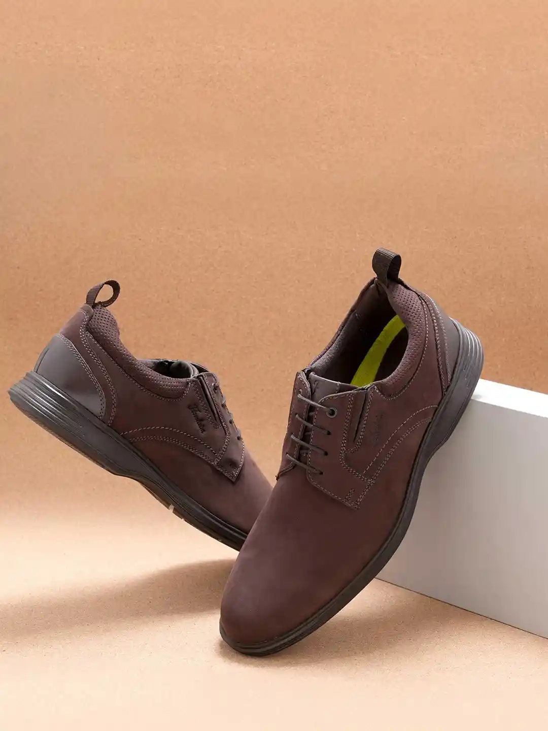 Buy Florsheim Men Round Toe Lightweight Suede Sneakers Casual