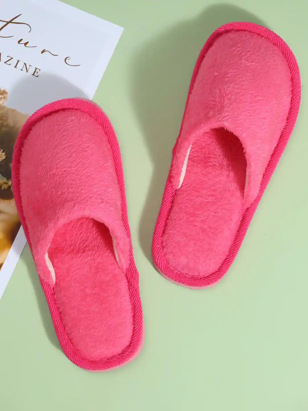 Pink Puma Fluffy Slides Jacket Buy PUMA Women Solid Sliders From