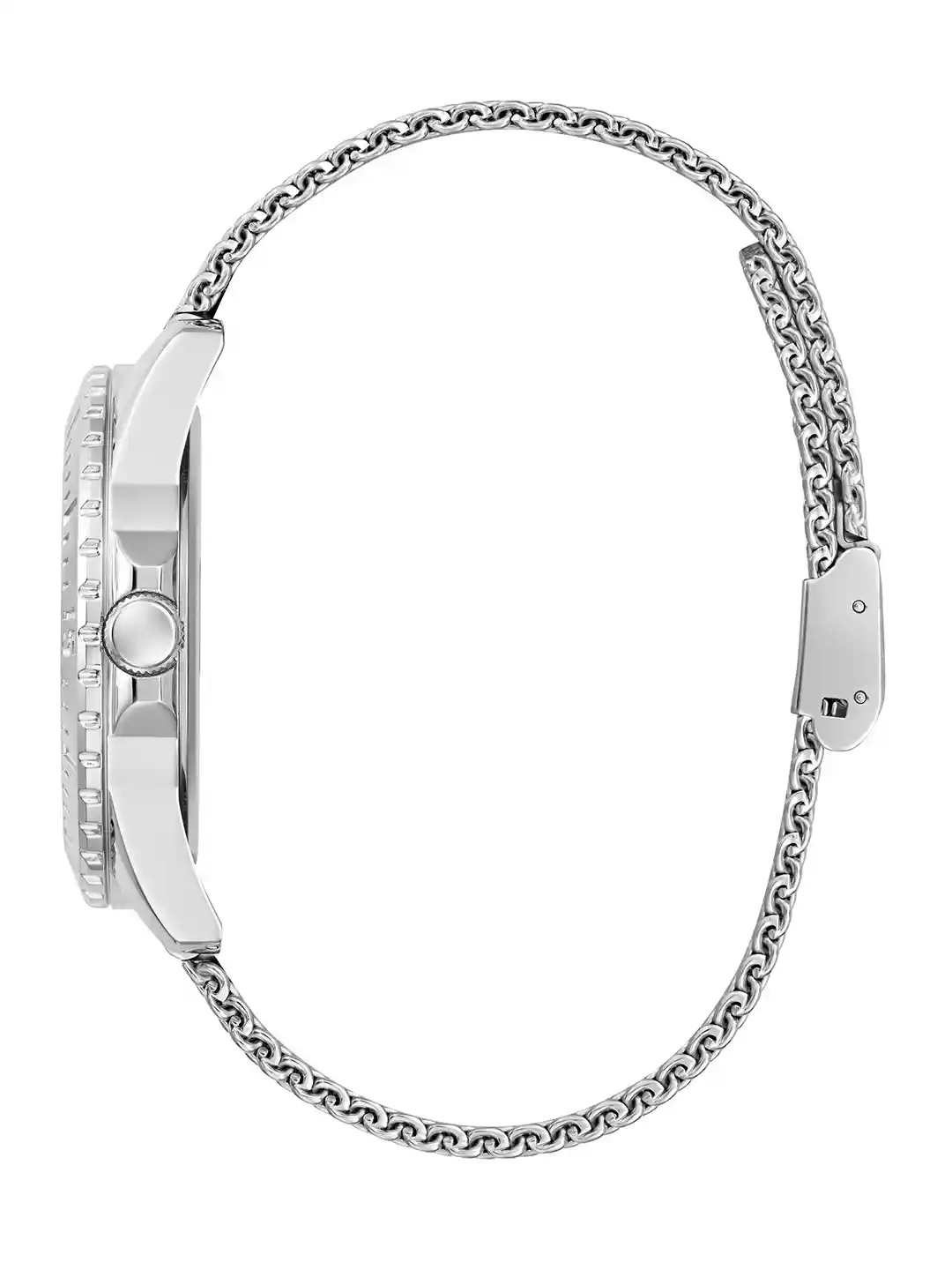 GUESS Men Dial Stainless Steel Bracelet Style Straps Analogue Watch  U1393G1M