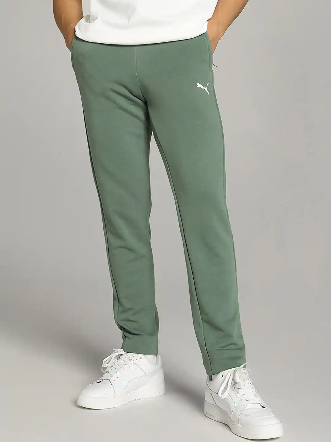 Buy Puma Knitted Men Slim Fit Sweat Pants Track Pants for Men