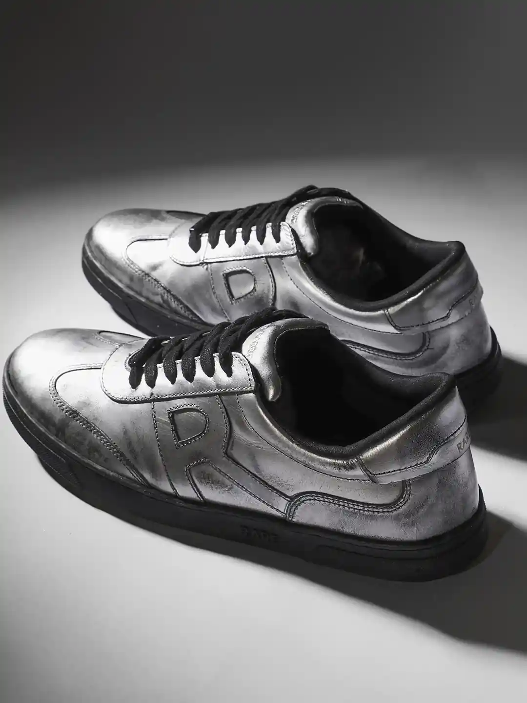 Black Leather Shoes Mens Rare Sneakers Buy RARE RABBIT Men Mercure