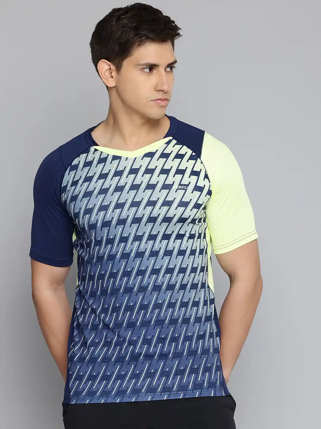 Buy Decathlon PERFLY Men Printed Lightweight Breathable