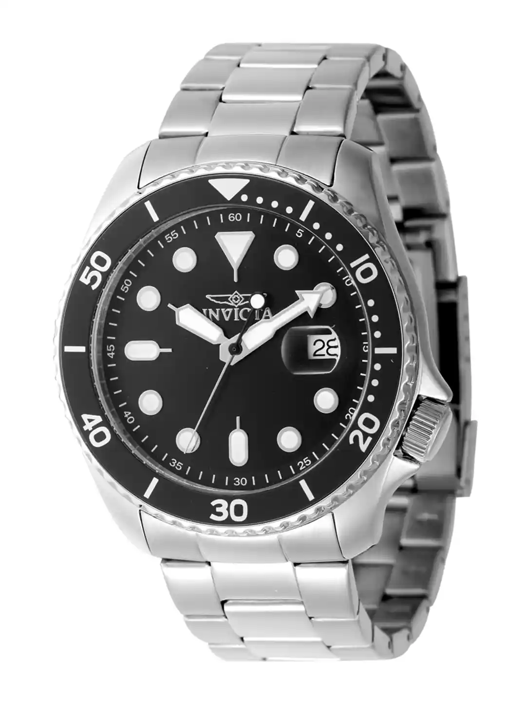 Dive Watches Discount Men's Invicta Watches Invicta Men Pro Diver Black  Dial Quartz Analog Watch 47160