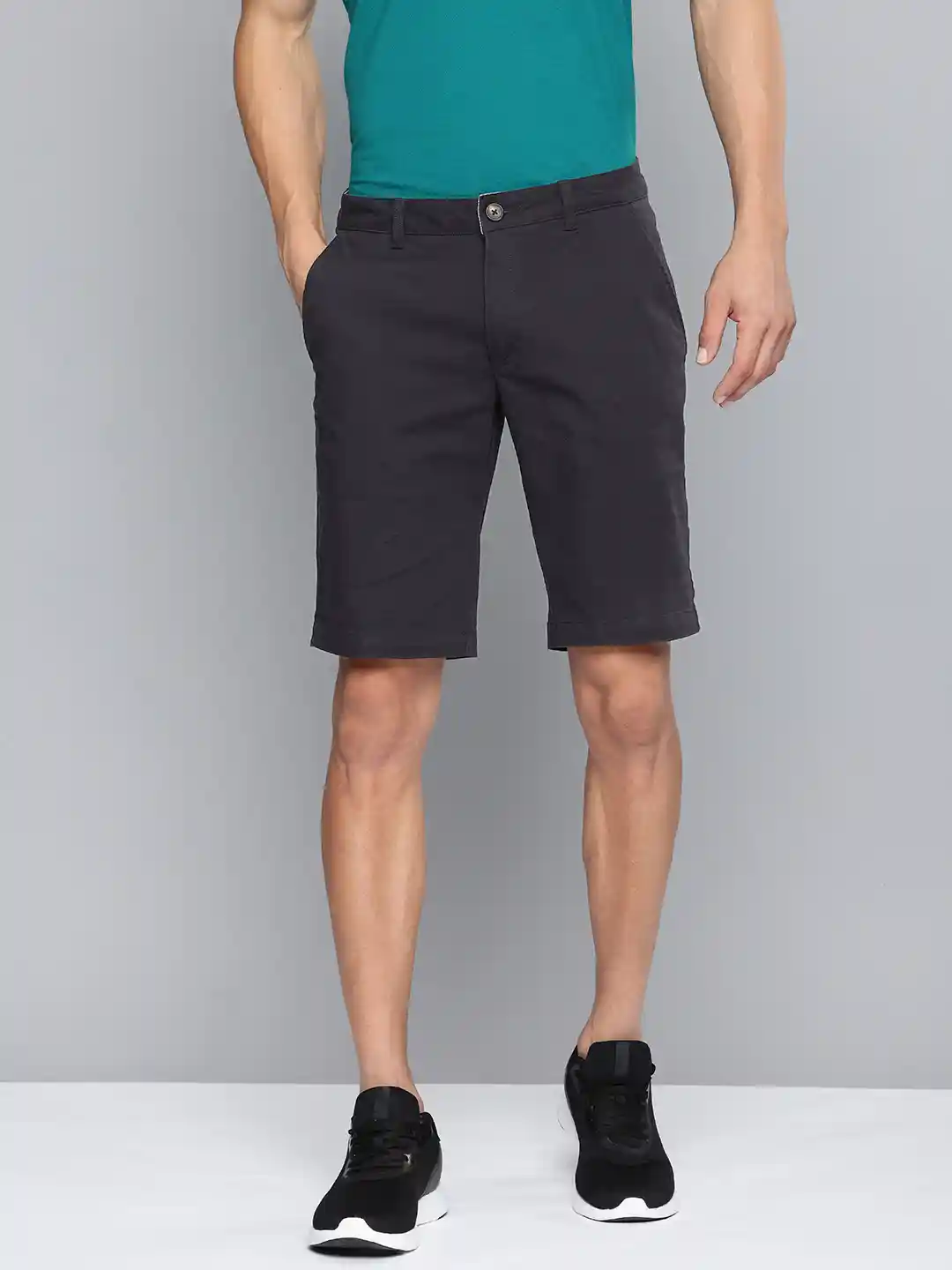 Buy Decathlon Men Black Regular Fit Cotton Shorts Shorts for Men