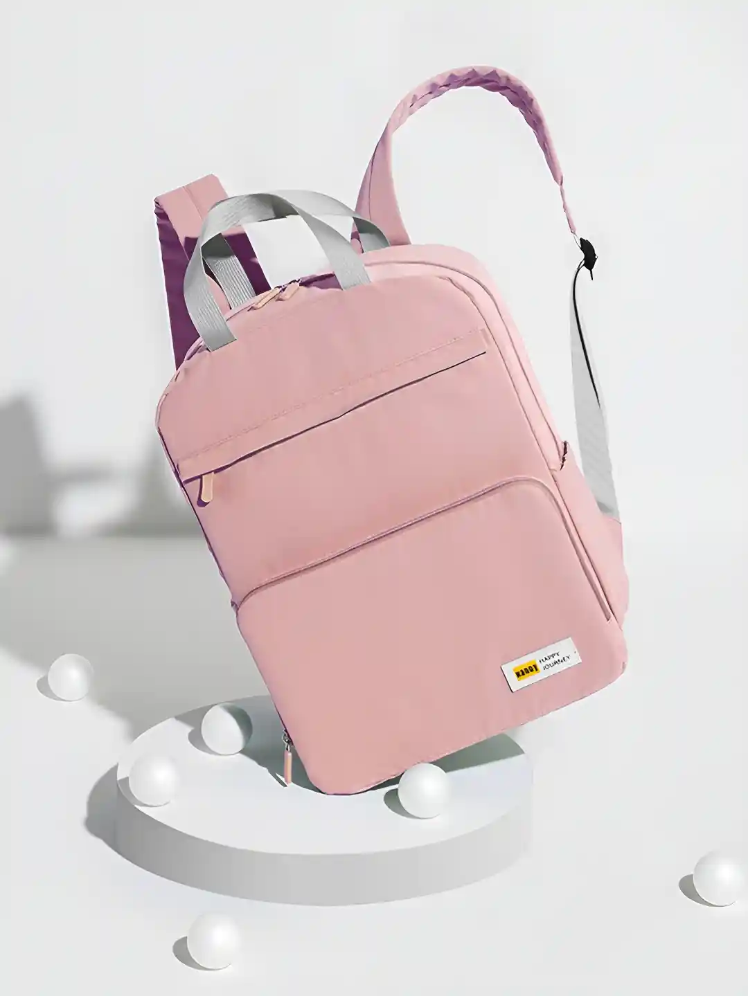 Aura Pink Foldable Travelling Backpack