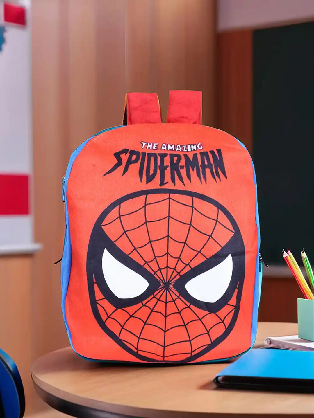 Buy Kuber Industries Kids Velvet Marvel Amazing Spider-Man