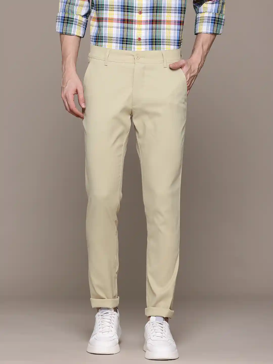 Buy Nautica Men Slim Fit Chinos Trousers Trousers for Men