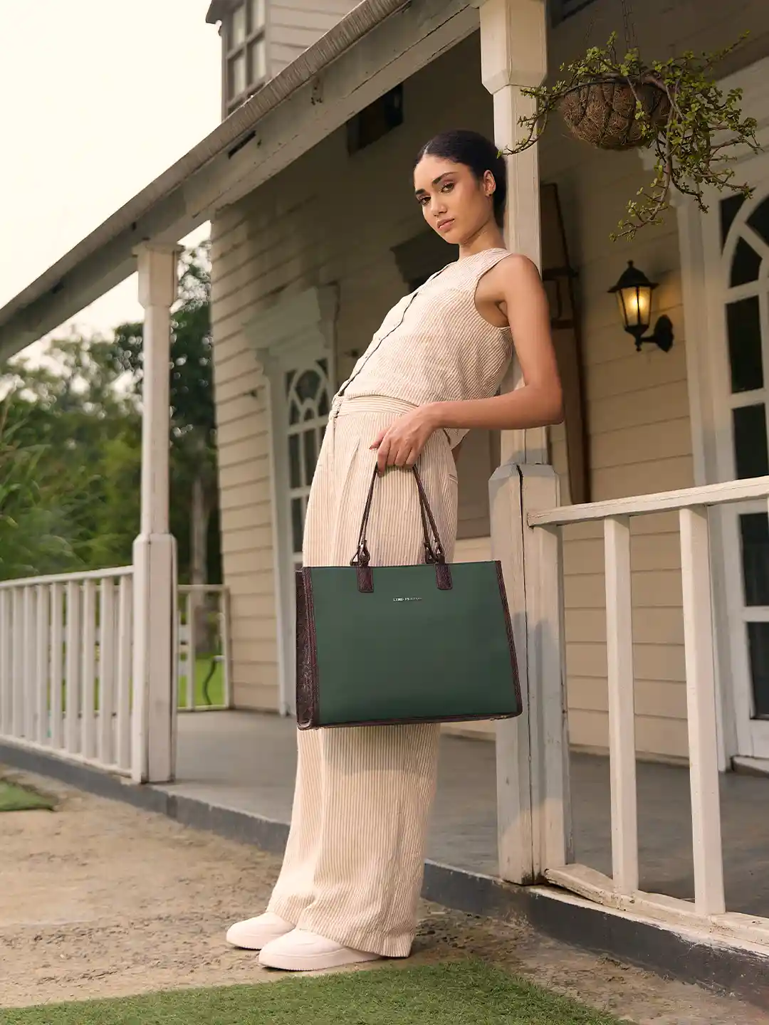 Shoulder Bag Large Green Tote Bag Kawn® Large Canvas Tote Bag For