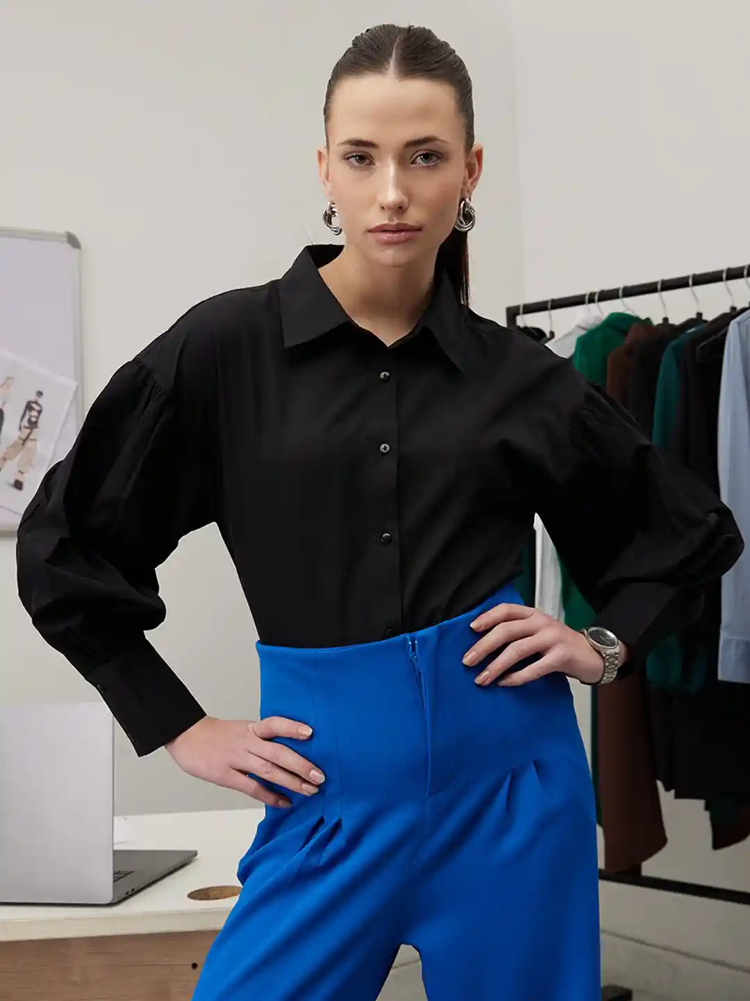 Buy WORK IT by STREET Smart Tailored Fit Formal Shirt Shirts