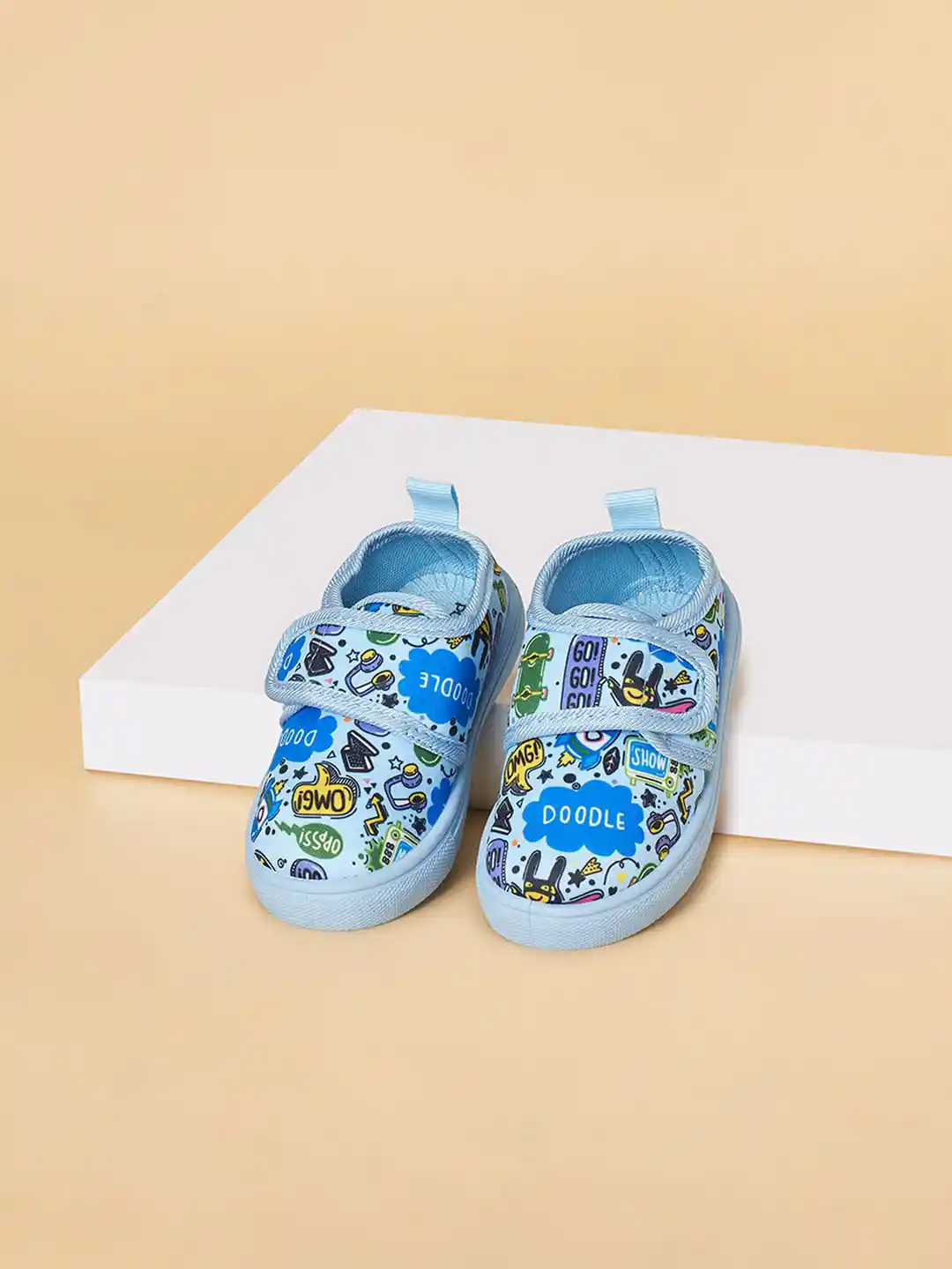 Buy Pantaloons Baby Boys Printed Textile Slip-On Sneakers Casual