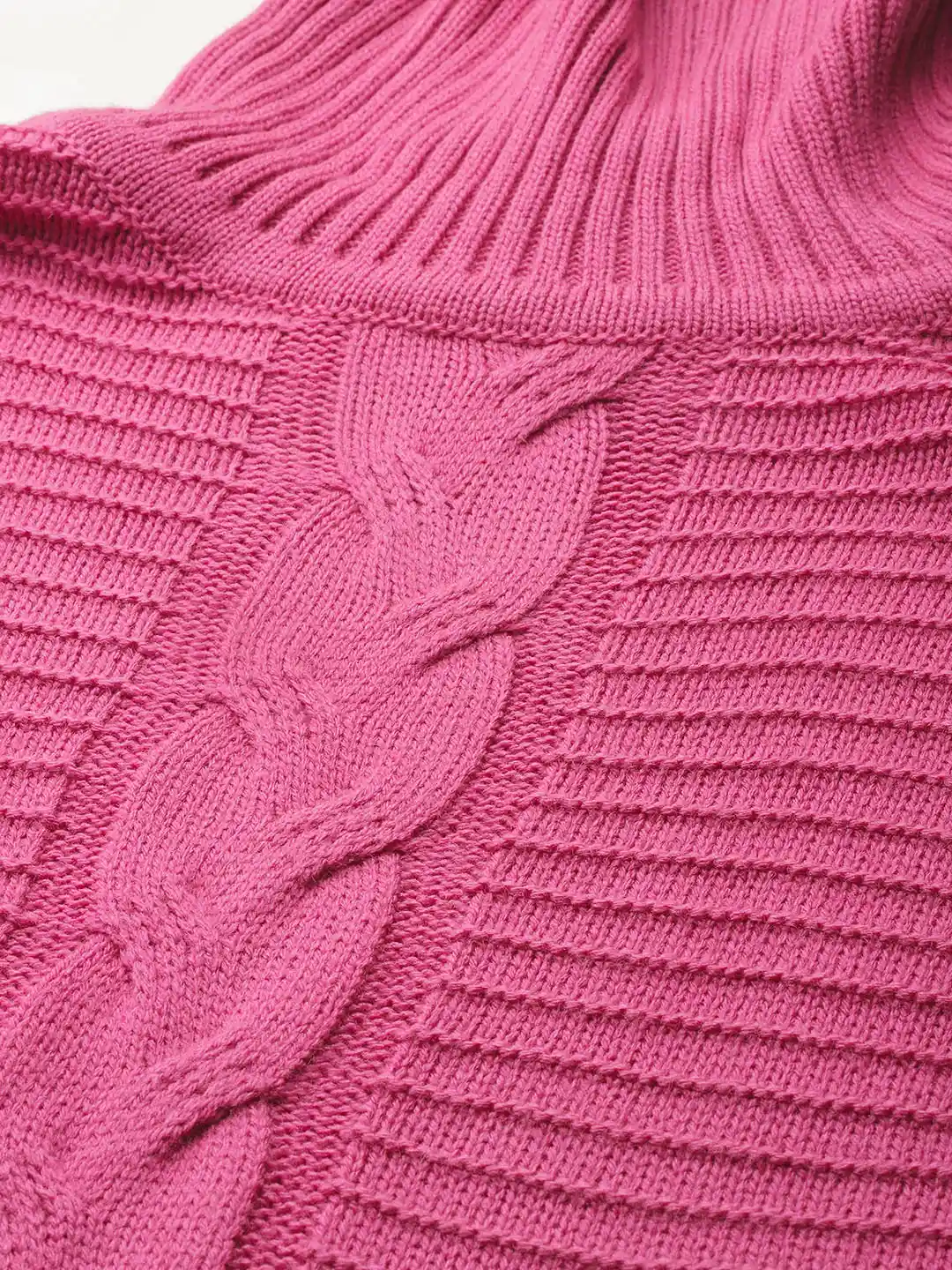 Buy DressBerry Acrylic Cable Knit Pullover - Sweaters for Women