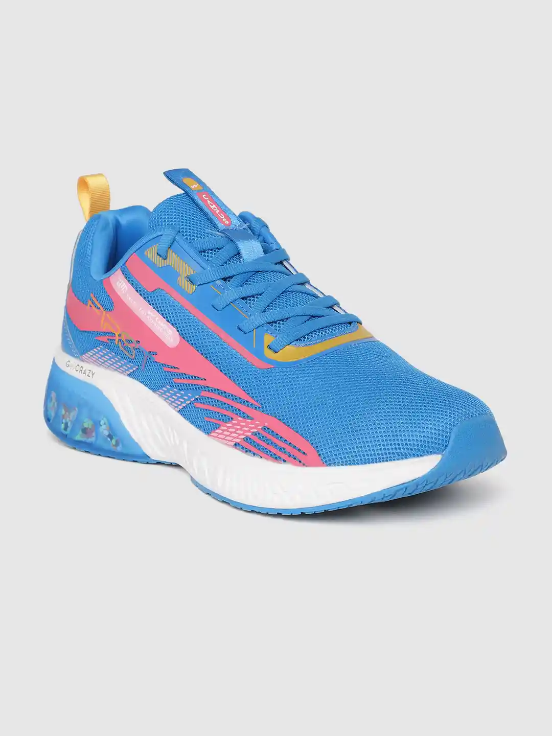 Buy Campus X Rajasthan Royals Men Woven Design Running Shoes