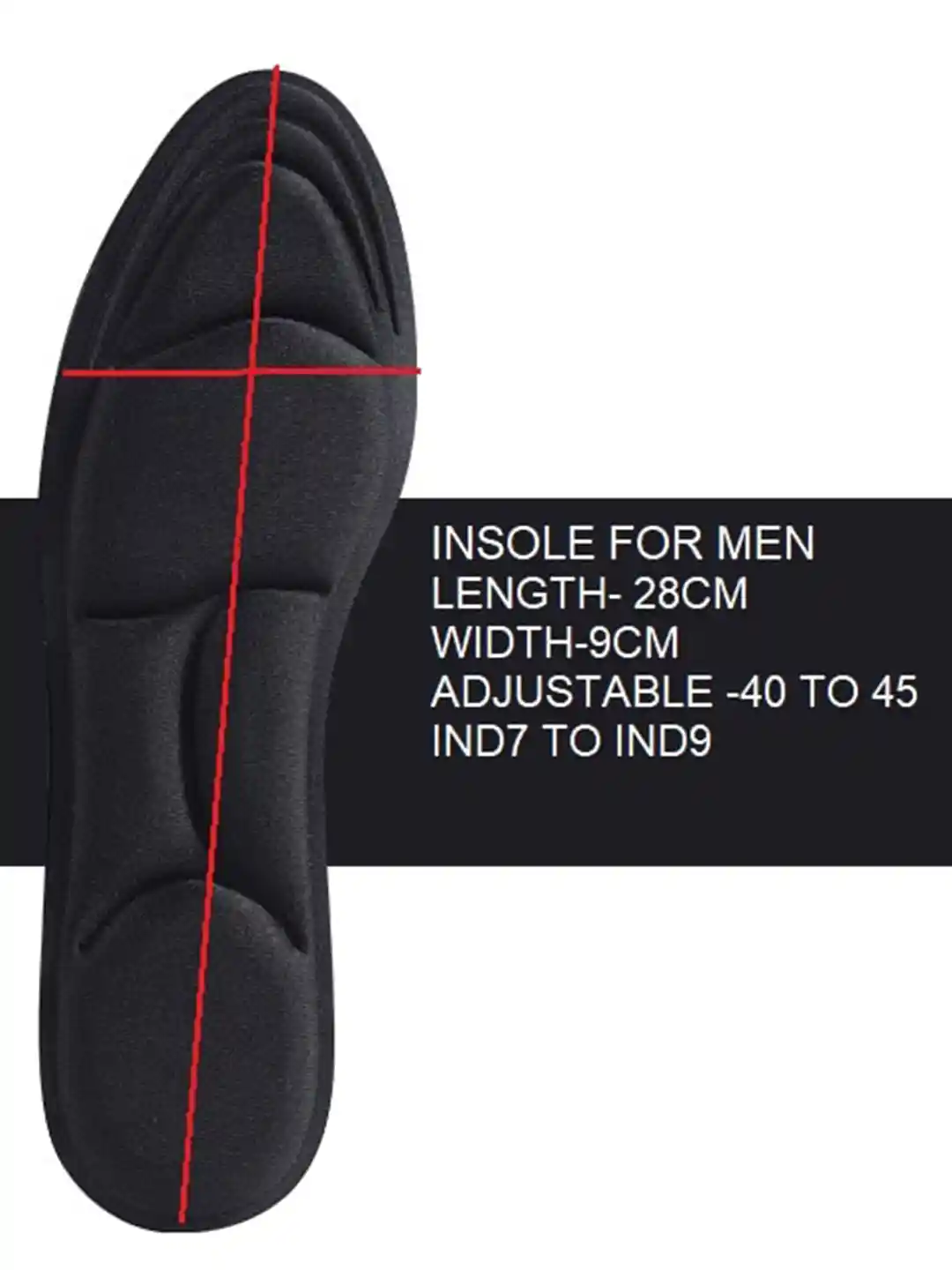 Buy Alexvyan Men 5D Foam Soft Flat Insole - Shoe Accessories for