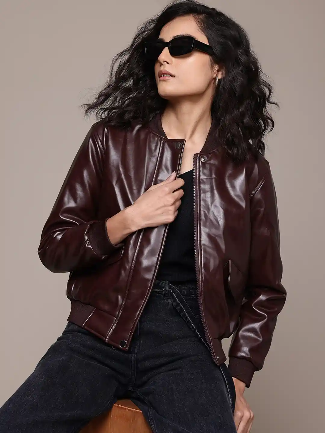 Buy The Roadster Lifestyle Biker Jacket Jackets for Women