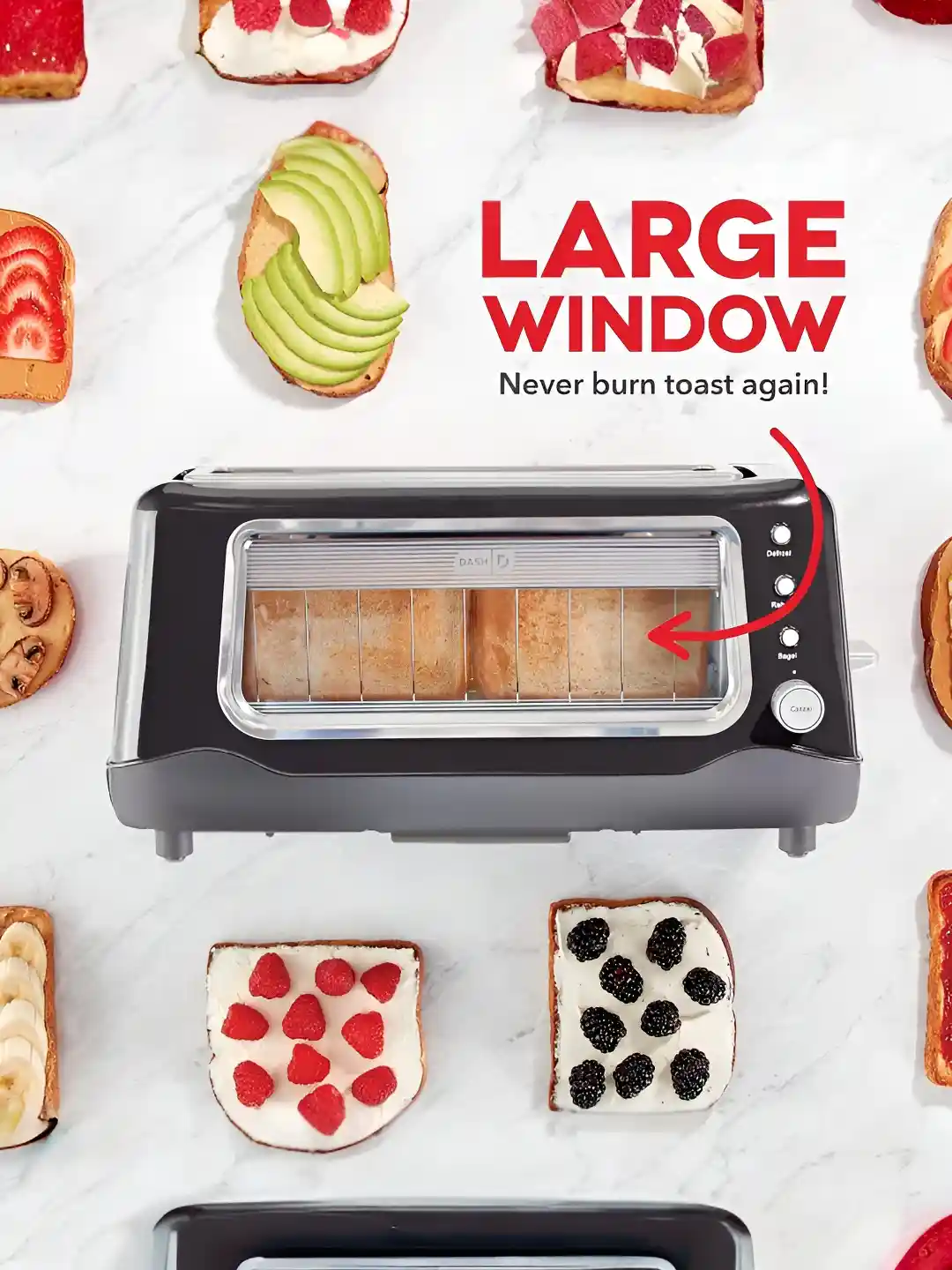 Buy Dash Black Plastic 1100 Watt Browning Levels Slice Clear