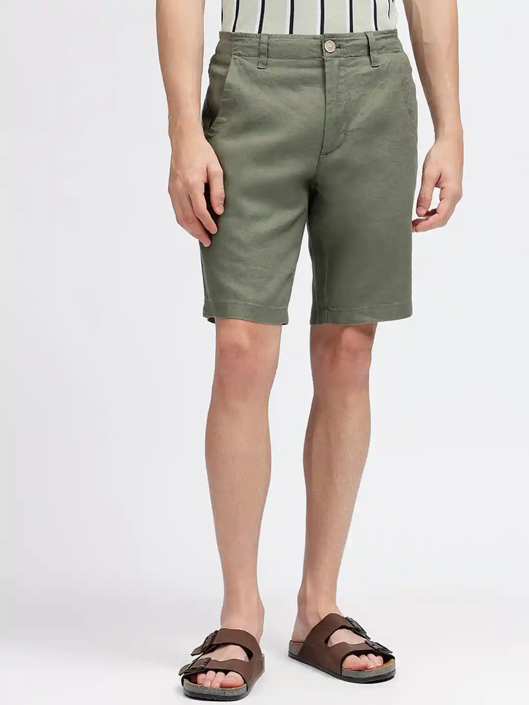 Buy Bruun Stengade Men Linen Shorts Shorts for Men 28889320