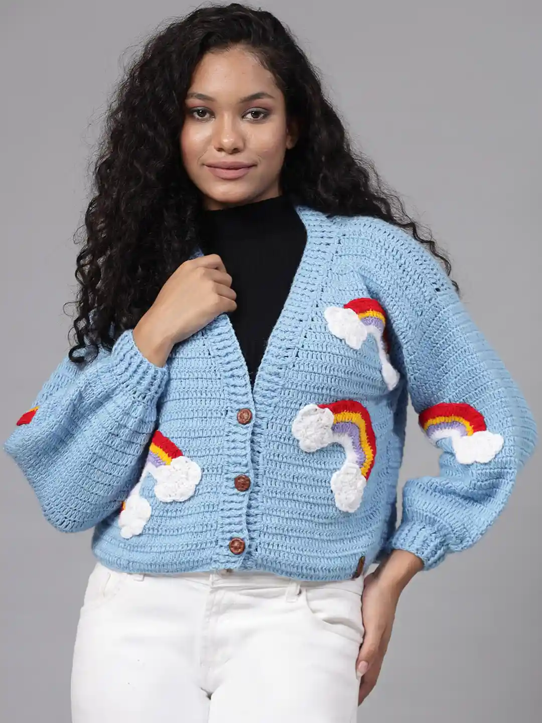 eaphi】ASYMMETRY GLITTER CARDIGAN eaphi】ASYMMETRY GLITTER CARDIGAN