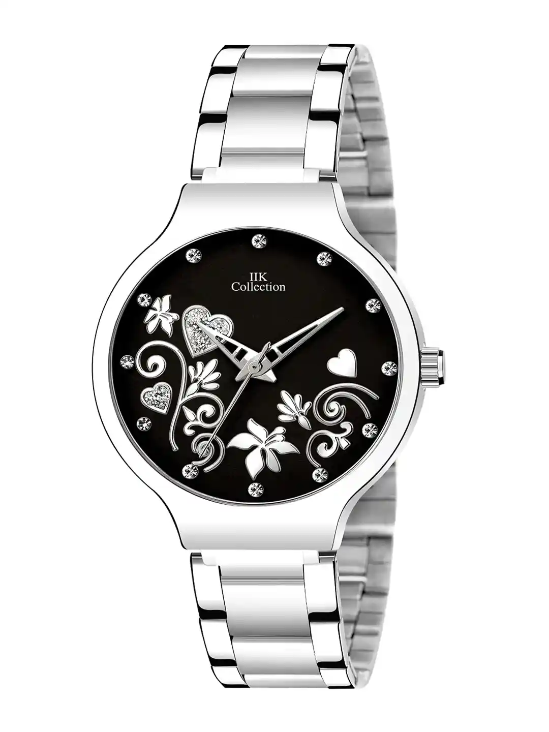 Buy IIK COLLECTION Girls Round Dial Stainless Steel Straps