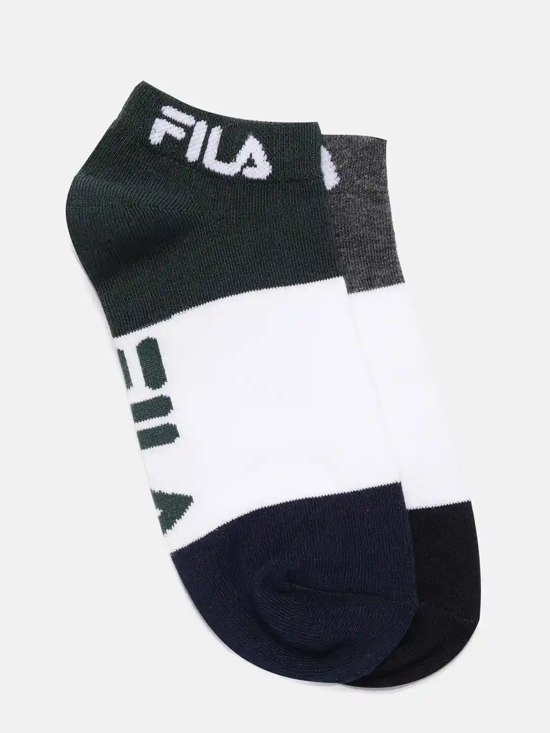 Buy FILA Poppy Women Pack Of Patterned Ankle Length Socks