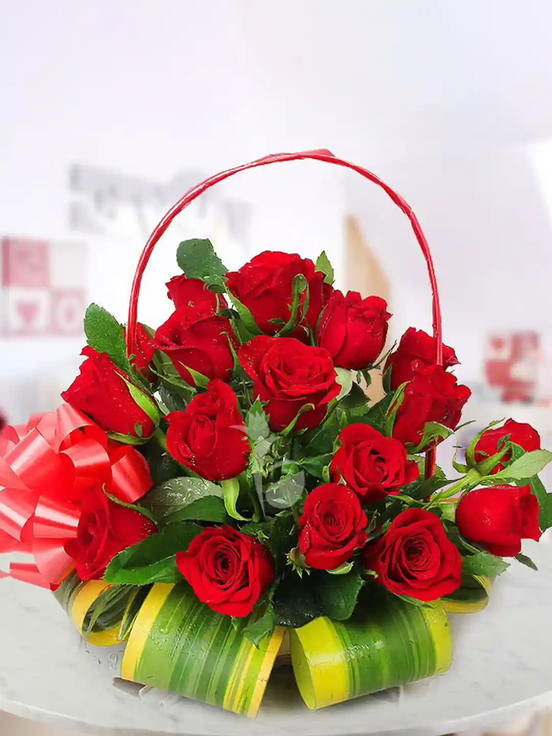 Buy Floweraura Red 30 Pieces Roses Fresh Flowers Bouquet Fresh