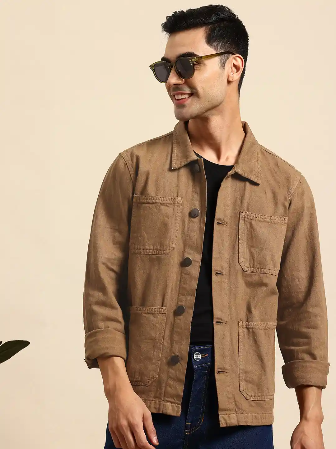 Buy Mast Harbour Men No Denim Jacket Jackets for Men 28986502