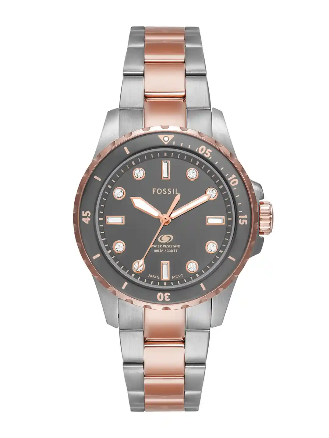 Fossil Women Embellished Analogue Watch ES5348