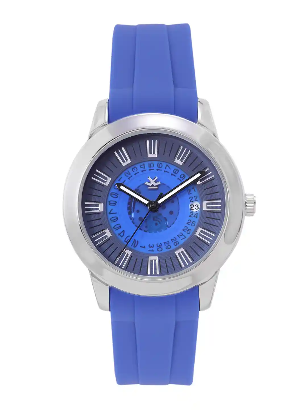 Buy WROGN Men Dual-Toned Dial Straps Analogue Watch MFB-PN