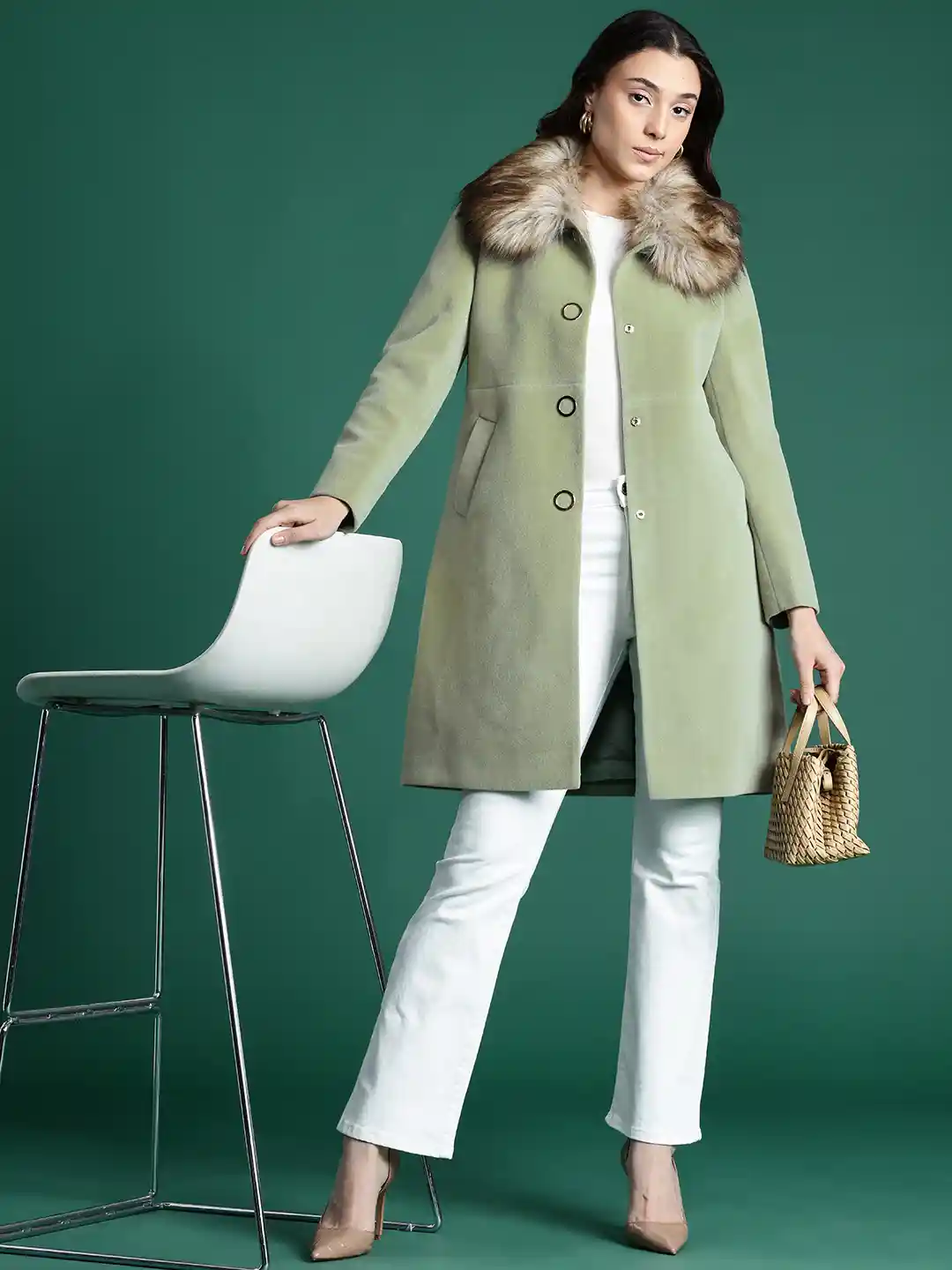 2022AW DETACHABLE COLLAR COAT