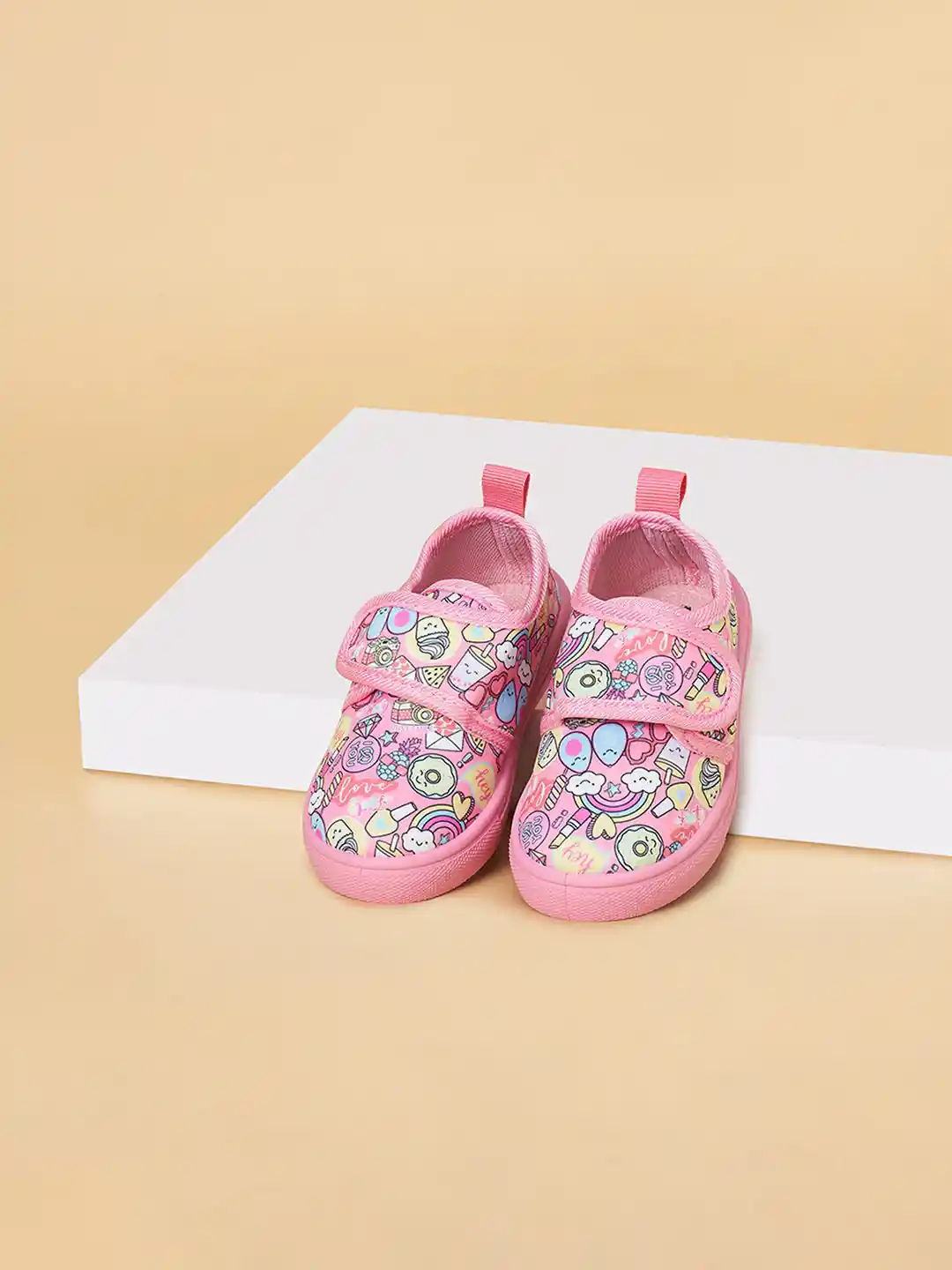 Buy Pantaloons Baby Girls Printed Slip-On Sneakers Casual Shoes