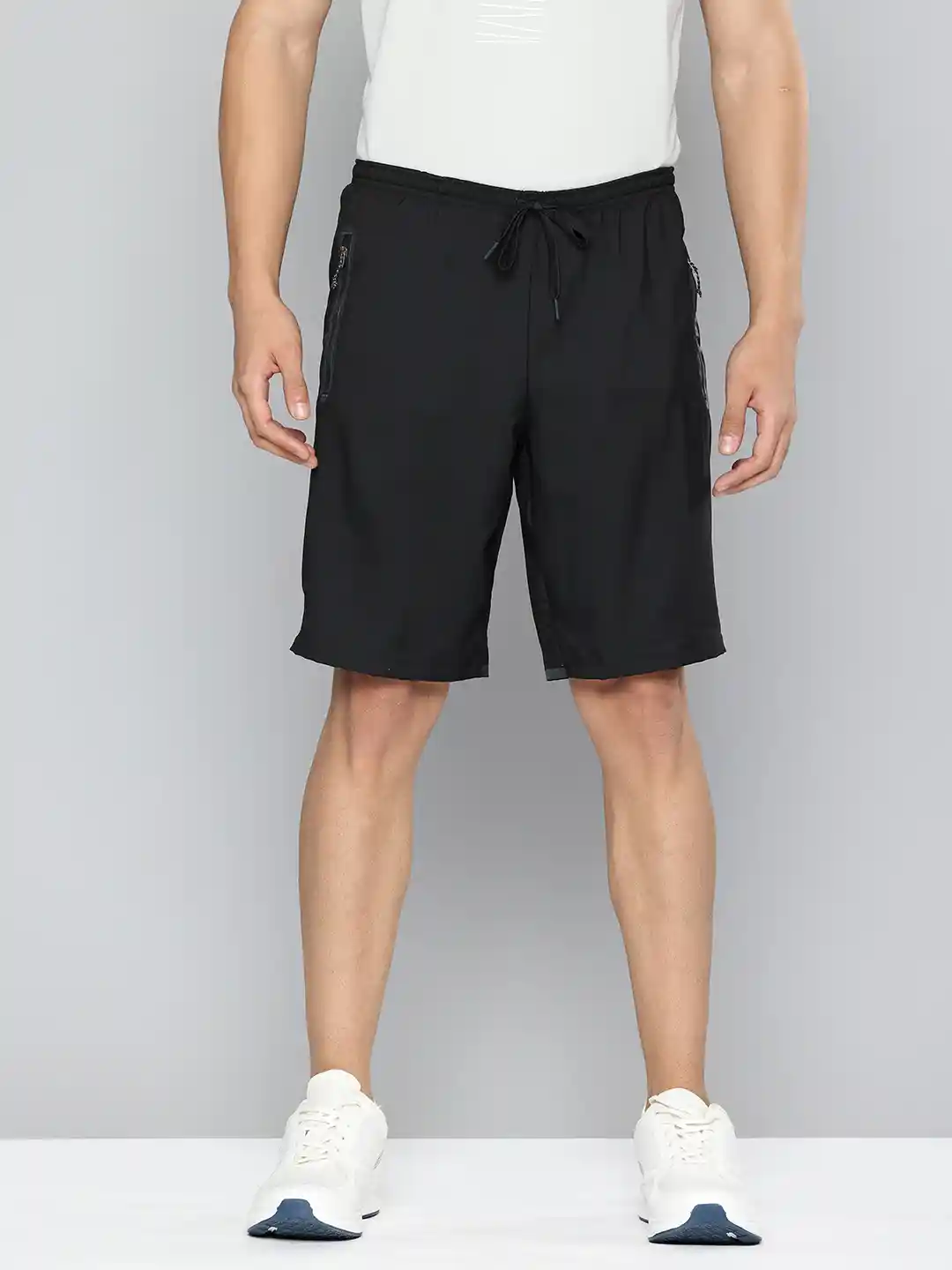 Bermuda Shorts Mens Football Shorts With Zip Pockets Technical