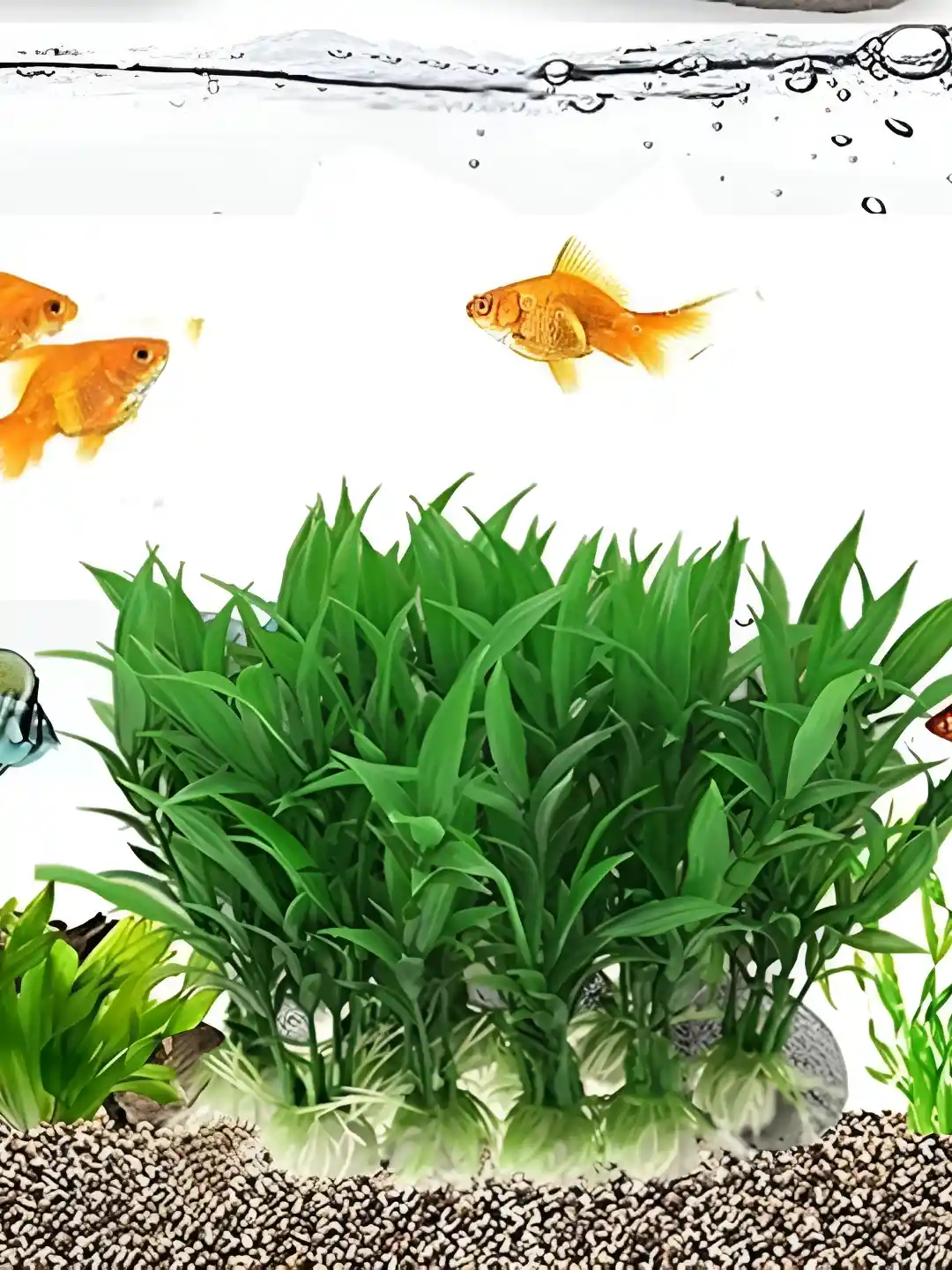Buy VAYINATO Green 10 Pcs Artificial Aquarium Plants Artificial