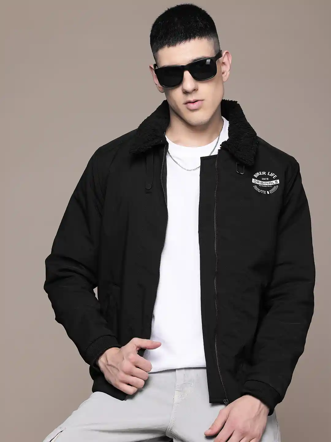 Buy The Roadster Lifestyle Bomber Jacket Jackets for Men